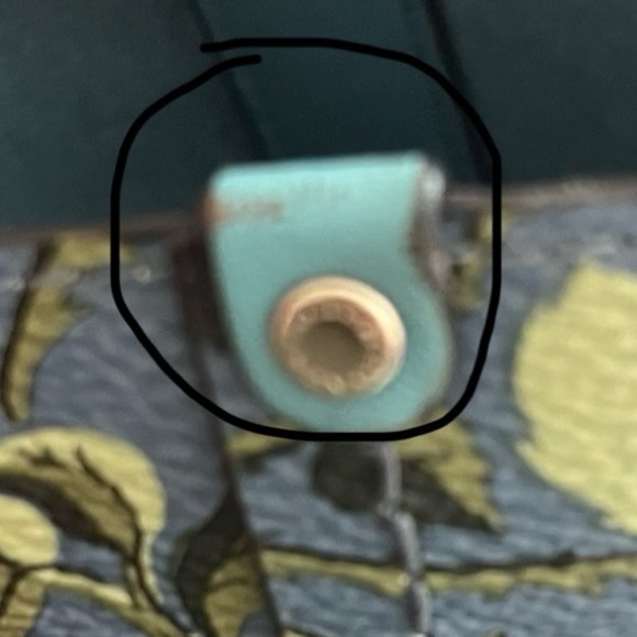 COACH Floral Print Coach Highline Tote Slate/Silver One Size - Picture 14 of 16